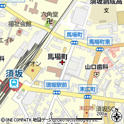 長野證券須坂支店周辺の地図