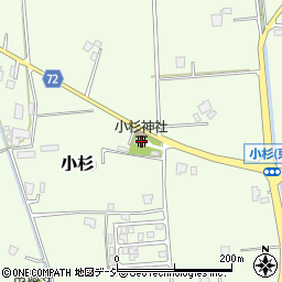 小杉神社周辺の地図