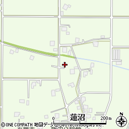 富山県小矢部市蓮沼280周辺の地図
