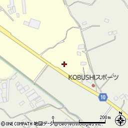 栃木県那須烏山市小倉1210周辺の地図