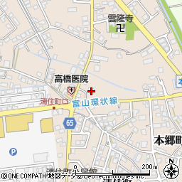 富山県富山市本郷町87-23周辺の地図