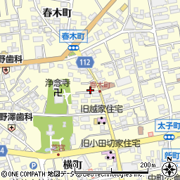 長野県須坂市須坂457周辺の地図