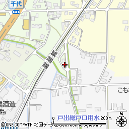 富山県砺波市千代21-8周辺の地図