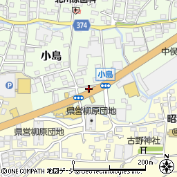 長野県長野市小島114周辺の地図