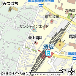 長野県須坂市須坂1282周辺の地図
