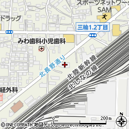 三協立山株式会社　三協アルミ社・長野支店・エクステリア部周辺の地図