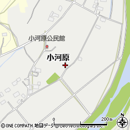 栃木県那須烏山市小河原82-3周辺の地図