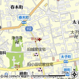 須坂市社会福祉協議会　介護サービス周辺の地図