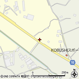 栃木県那須烏山市小倉1207周辺の地図