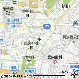 長野県長野市長野岩石町250-1周辺の地図