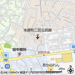 富山県富山市本郷町119-1周辺の地図