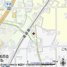 富山県砺波市千代21-7周辺の地図