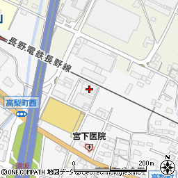 長野県須坂市高梨293周辺の地図