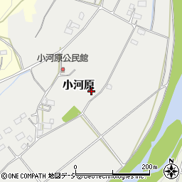 栃木県那須烏山市小河原82周辺の地図