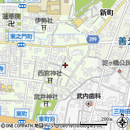 長野県長野市長野岩石町250周辺の地図