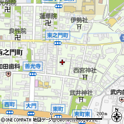 長野県長野市長野東之門町366周辺の地図