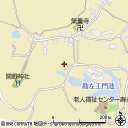 富山県小矢部市石坂152周辺の地図