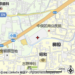 長野県長野市小島180周辺の地図