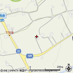 栃木県日光市猪倉328周辺の地図