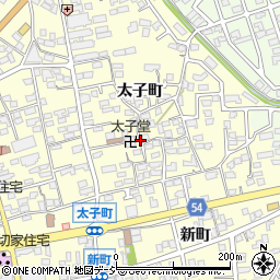 長野県須坂市須坂周辺の地図