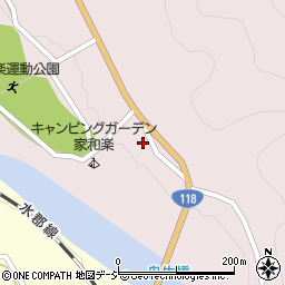 茨城県常陸大宮市家和楽20周辺の地図