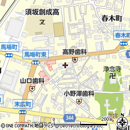 長野県須坂市須坂1157周辺の地図