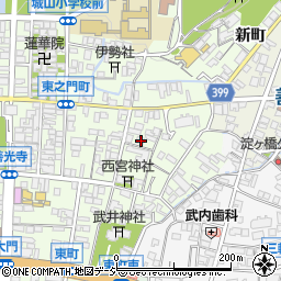 長野県長野市長野岩石町268周辺の地図