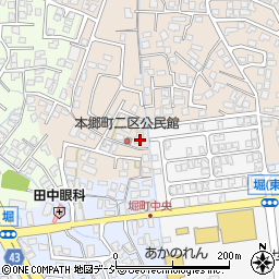 富山県富山市本郷町66周辺の地図