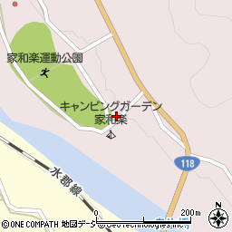 茨城県常陸大宮市家和楽28周辺の地図