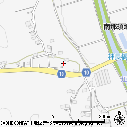 栃木県那須烏山市神長1205周辺の地図