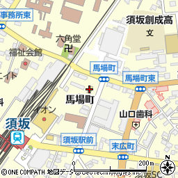 セブンイレブン須坂馬場町店周辺の地図