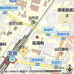 長野県須坂市須坂馬場町1229-3周辺の地図