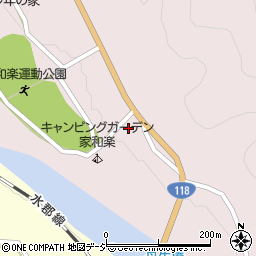 茨城県常陸大宮市家和楽22周辺の地図