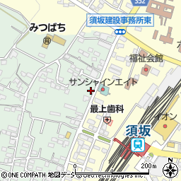 株式会社日本コンサルティング長野周辺の地図