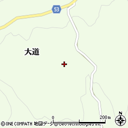 群馬県吾妻郡中之条町大道843周辺の地図