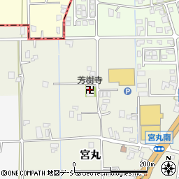 芳樹寺周辺の地図