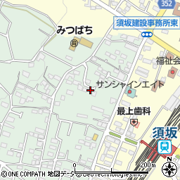 長野県須坂市塩川340周辺の地図