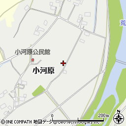栃木県那須烏山市小河原110周辺の地図