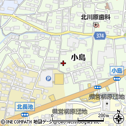 長野県長野市小島51周辺の地図