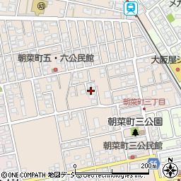 富山県富山市朝菜町653周辺の地図