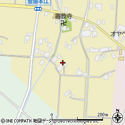 富山県小矢部市金屋本江142周辺の地図