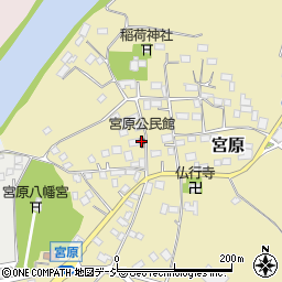 宮原公民館周辺の地図