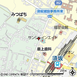 長野県須坂市塩川336周辺の地図