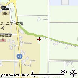 富山県小矢部市蓮沼381周辺の地図