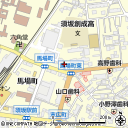 長野県須坂市須坂1105周辺の地図