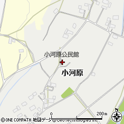 栃木県那須烏山市小河原141周辺の地図