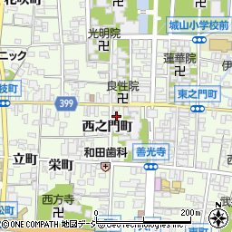 長野県長野市長野西之門町500-11周辺の地図