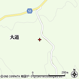 群馬県吾妻郡中之条町大道851周辺の地図