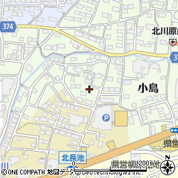 長野県長野市小島27周辺の地図