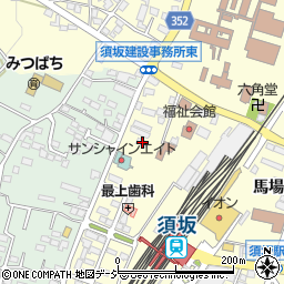 長野県須坂市須坂1209周辺の地図